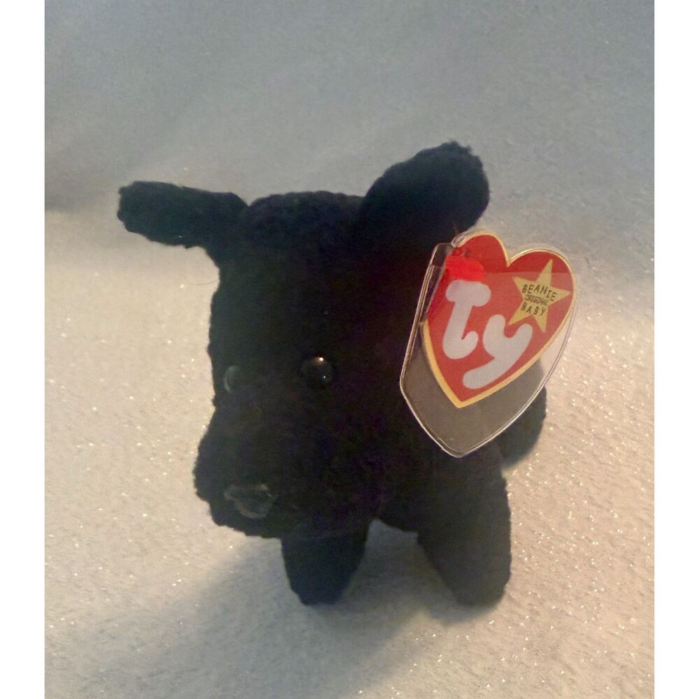 Ty Beanie Baby ❤️ SCOTTIE the Terrier Dog (6 Inch) Plush Stuffed Toy